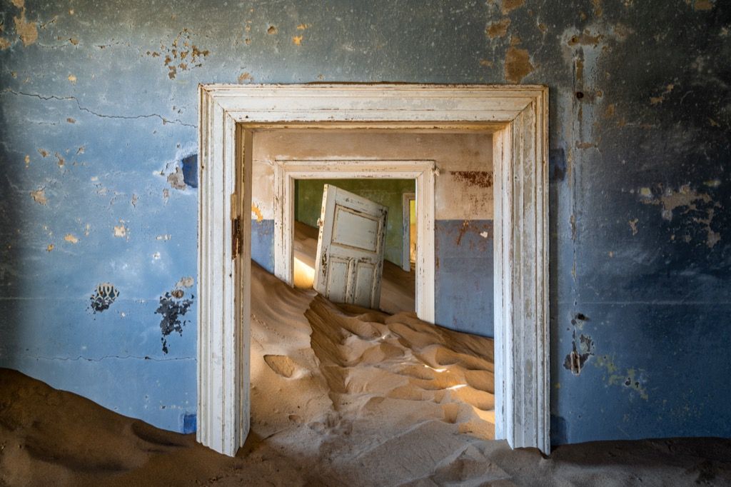 Kolmanskop egy szellemváros a homok fogságában