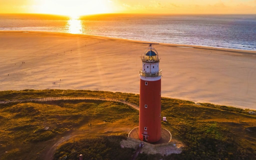 A nyolc legszebb világítótorony Európában - A piros Texel