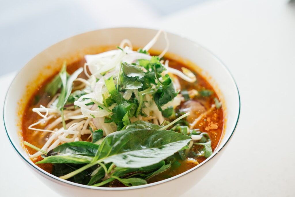 A bun bo közép-vietnámi étel