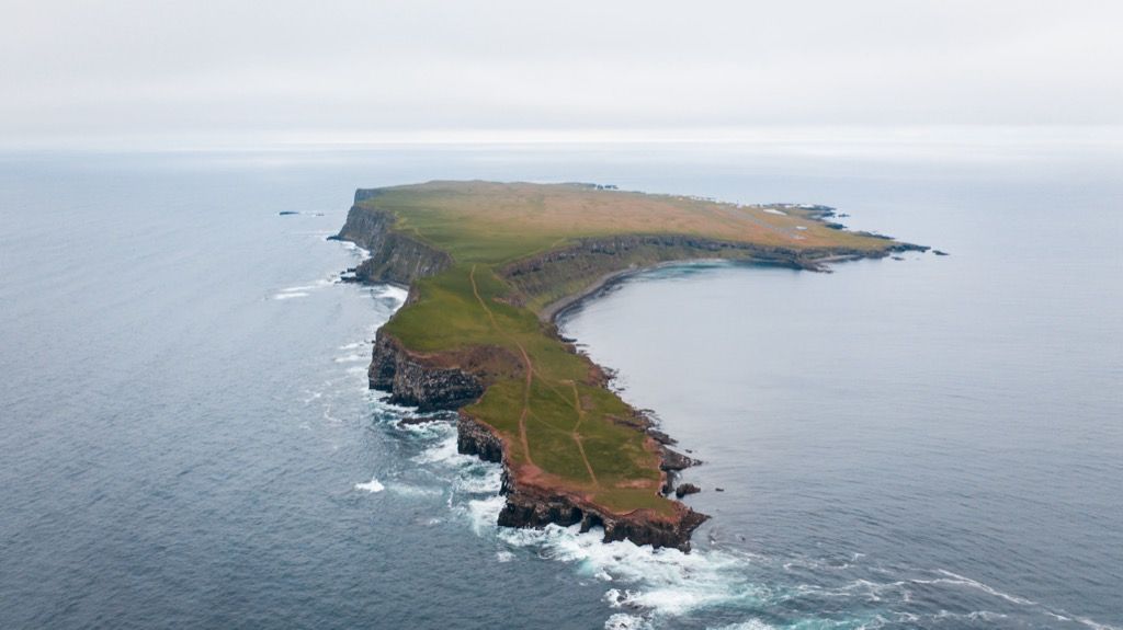 Grímsey Izland különleges szigetei