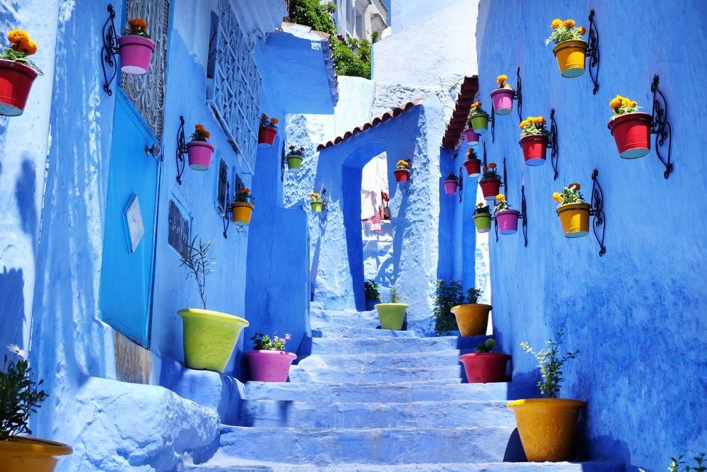 Chefchaouen, a kék város Marokkóban
