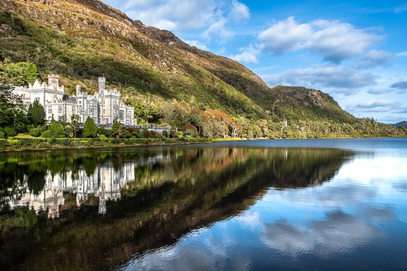 Kylemore apátság, az ír apátságok egyik legkülönlegesebbje
