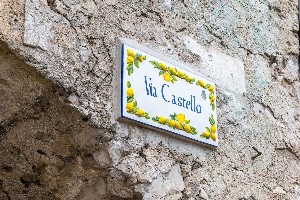 Limone sul Garda jelképe a citrom