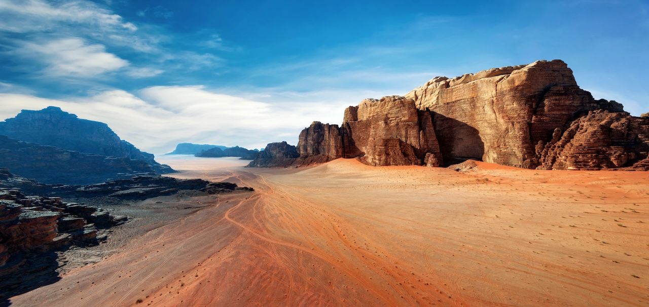 Wadi Rum, a mesebeli sivatag