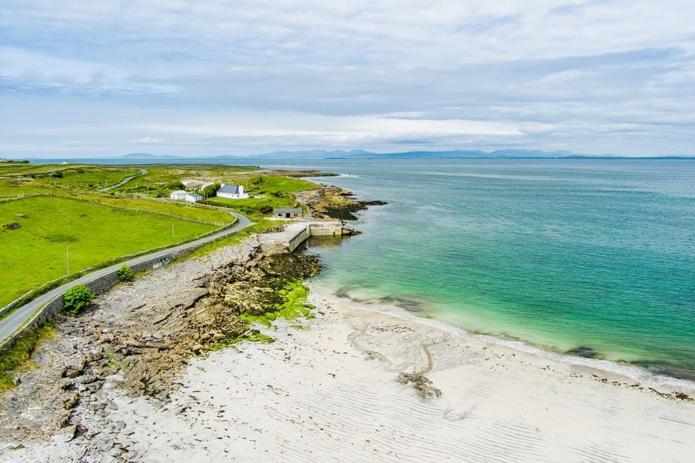 Kilmurvey strand Írországban