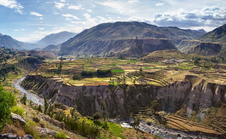 Colca-kanyon, túra Peruban
