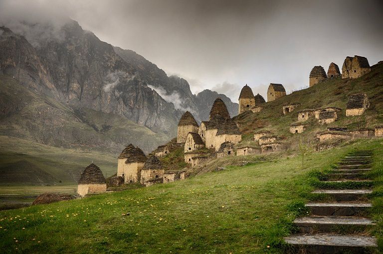 Dargavs, a holtak városa