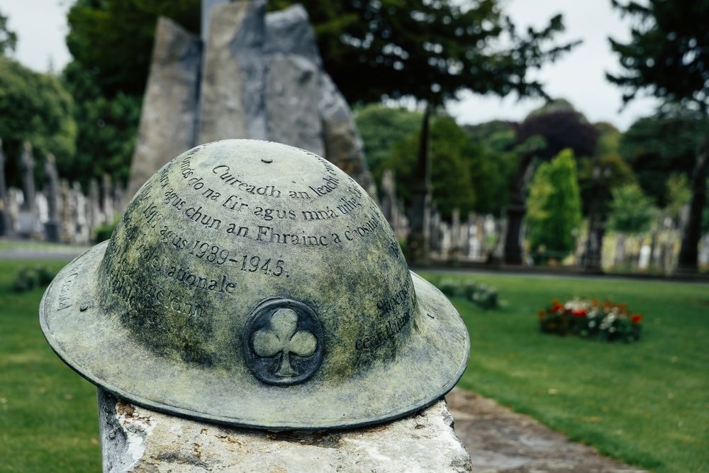 Világháborús emlékmű Dublinban