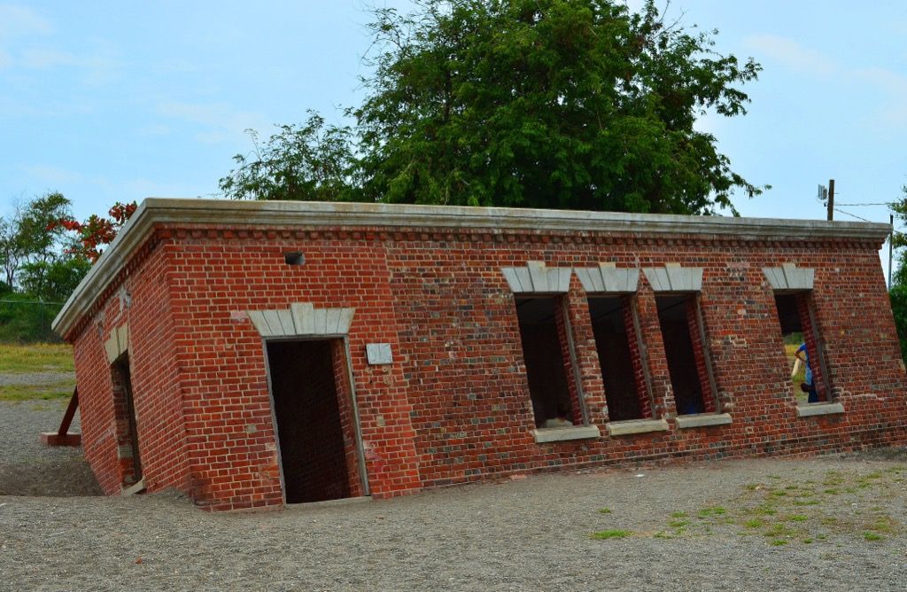Port Royal elsüllyedt épülete