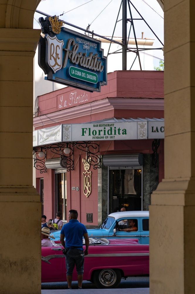 El Floridita bár Havannában
