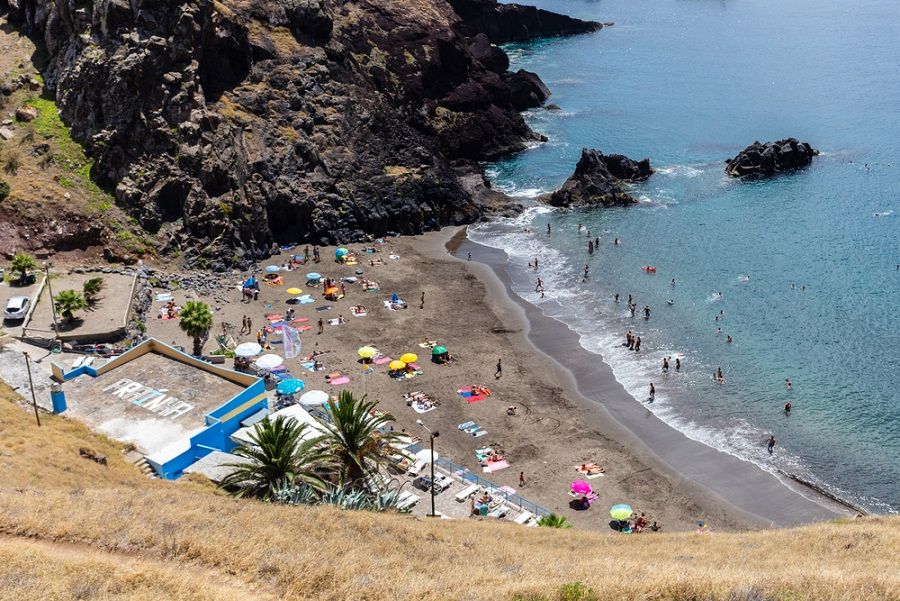 madeira strandjai praia canical