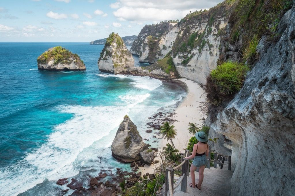Diamond beach Nusa Penida szigeten
