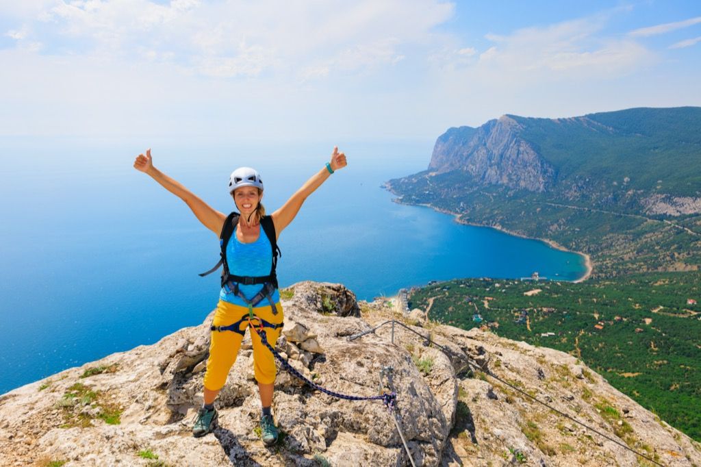 A via ferrata beülő