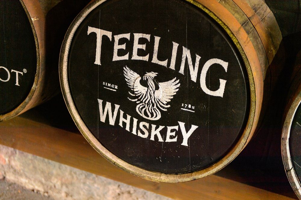 Teeling whiskey hordó