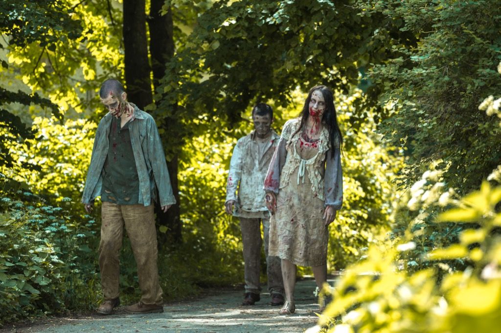 a vudu vallásban visszatérhetnek a halottak, mint zombik